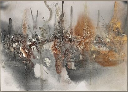 Confini del silenzio - a Paint Artowrk by Catia Ghiraldelli